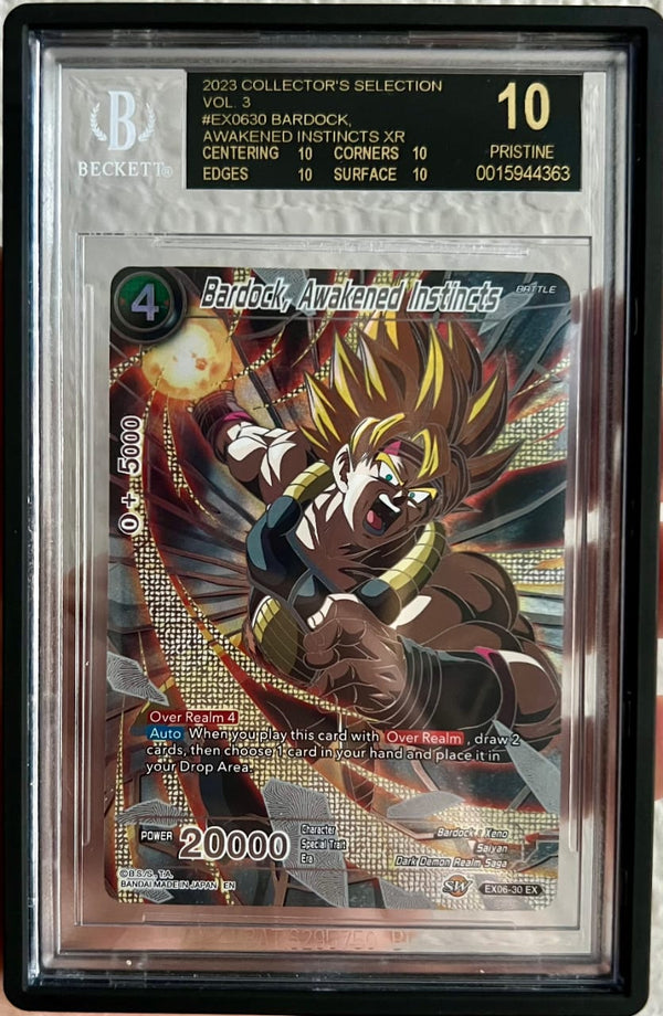 Bardock Awakened Black Label card